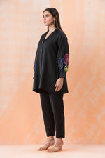 Hand Embroidered Cotton Co-ord Set