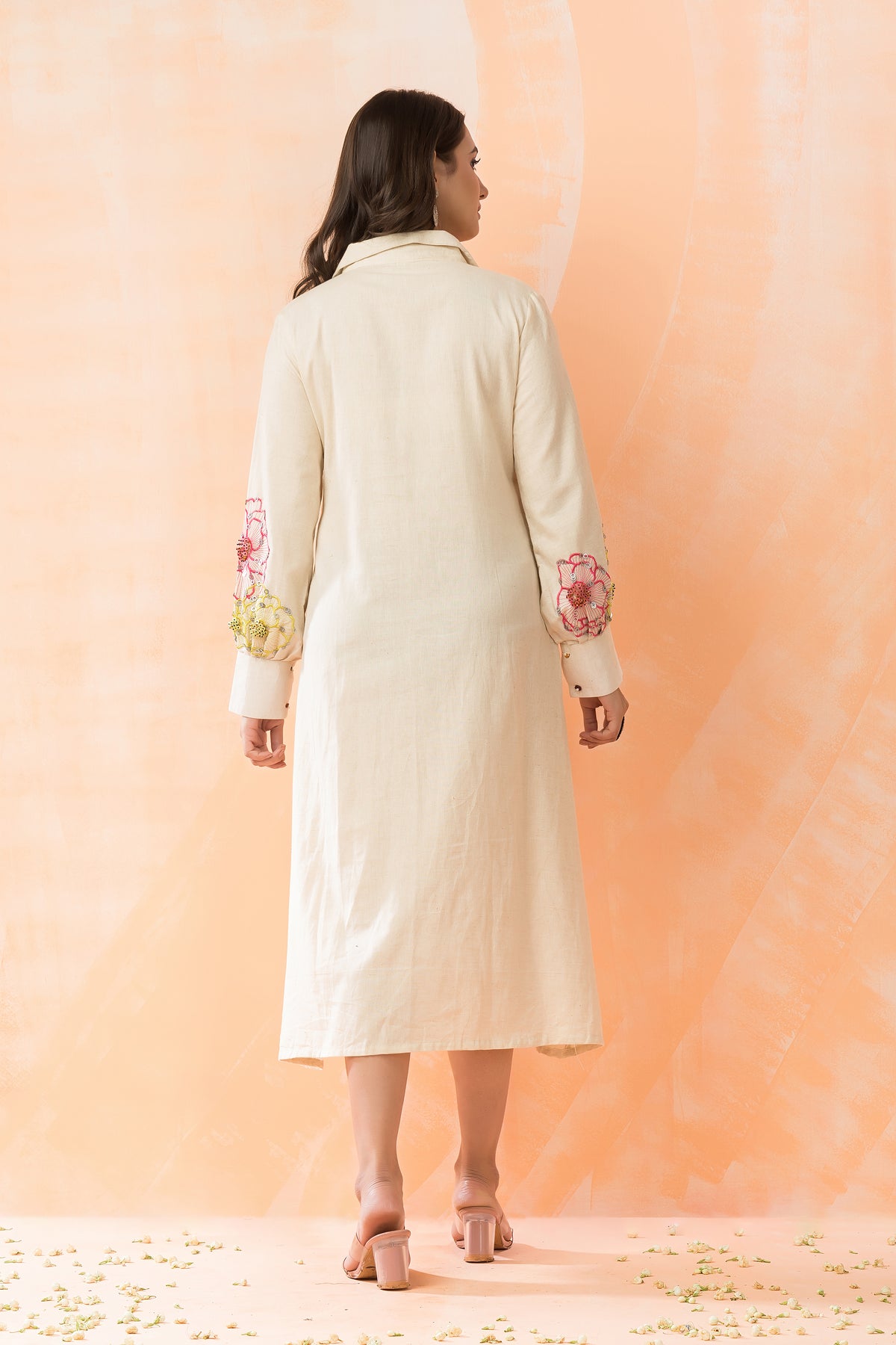 Embroidered Cotton Dress