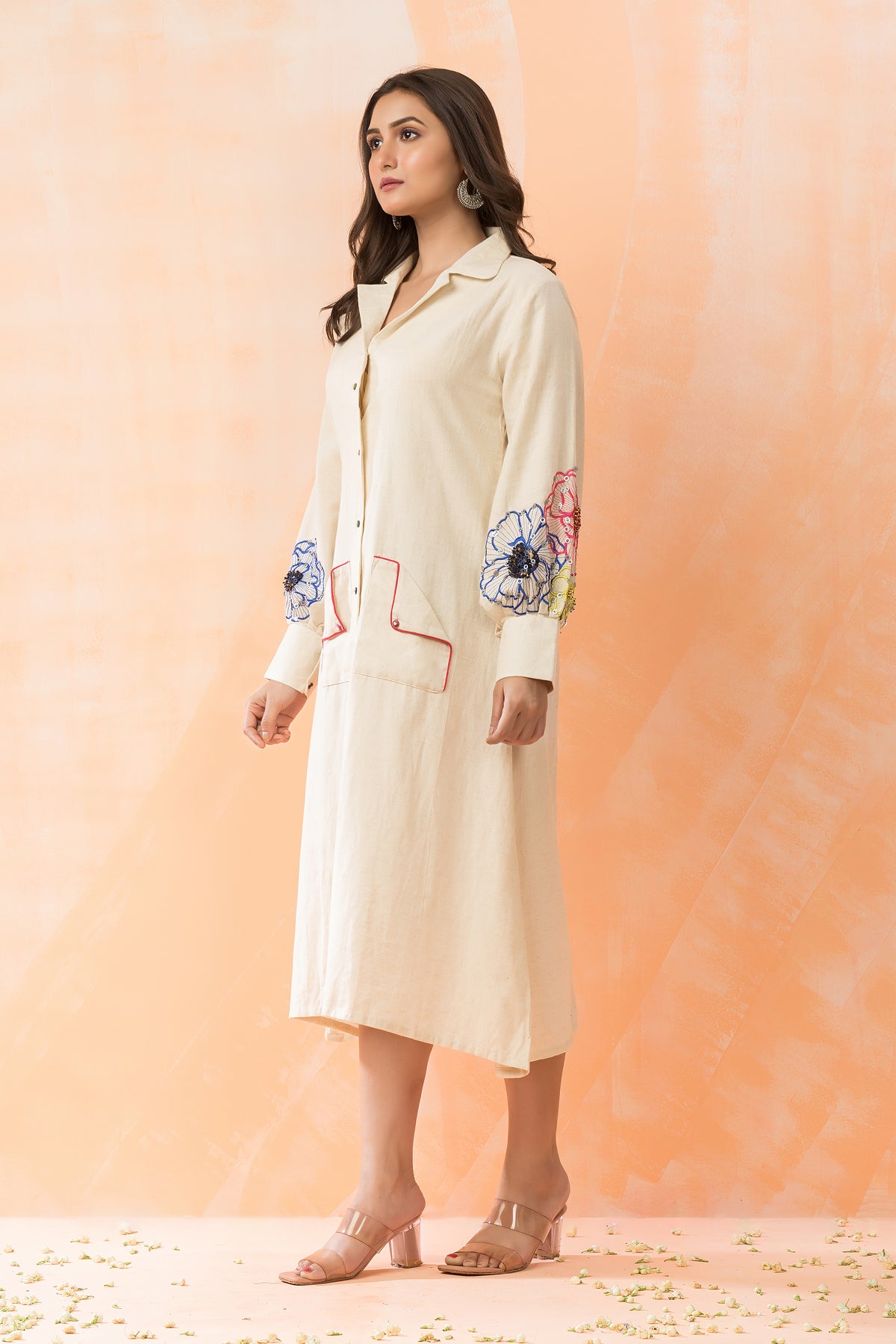 Embroidered Cotton Dress