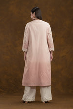 Embroidered Cotton Kurta-Pant-Dupatta Set