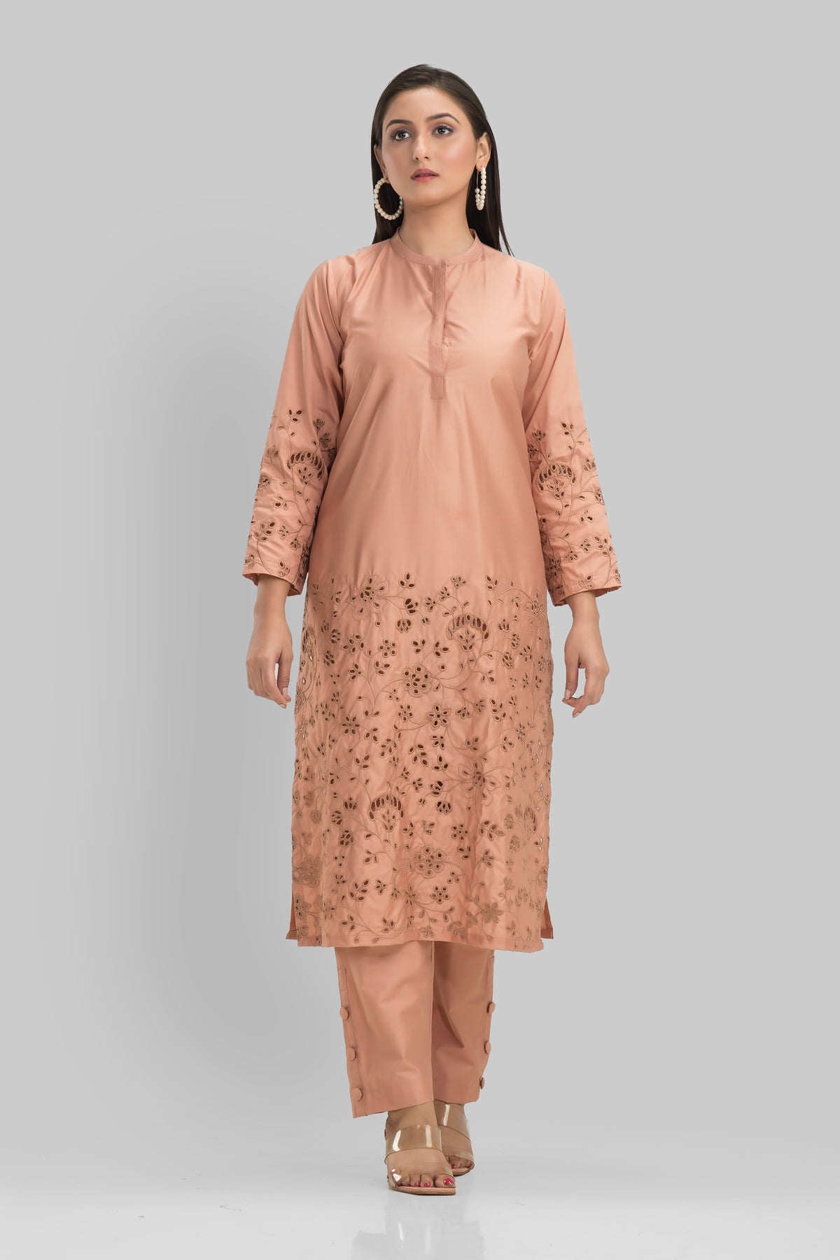 Sacred Suta Embroidered kurta Pant Set