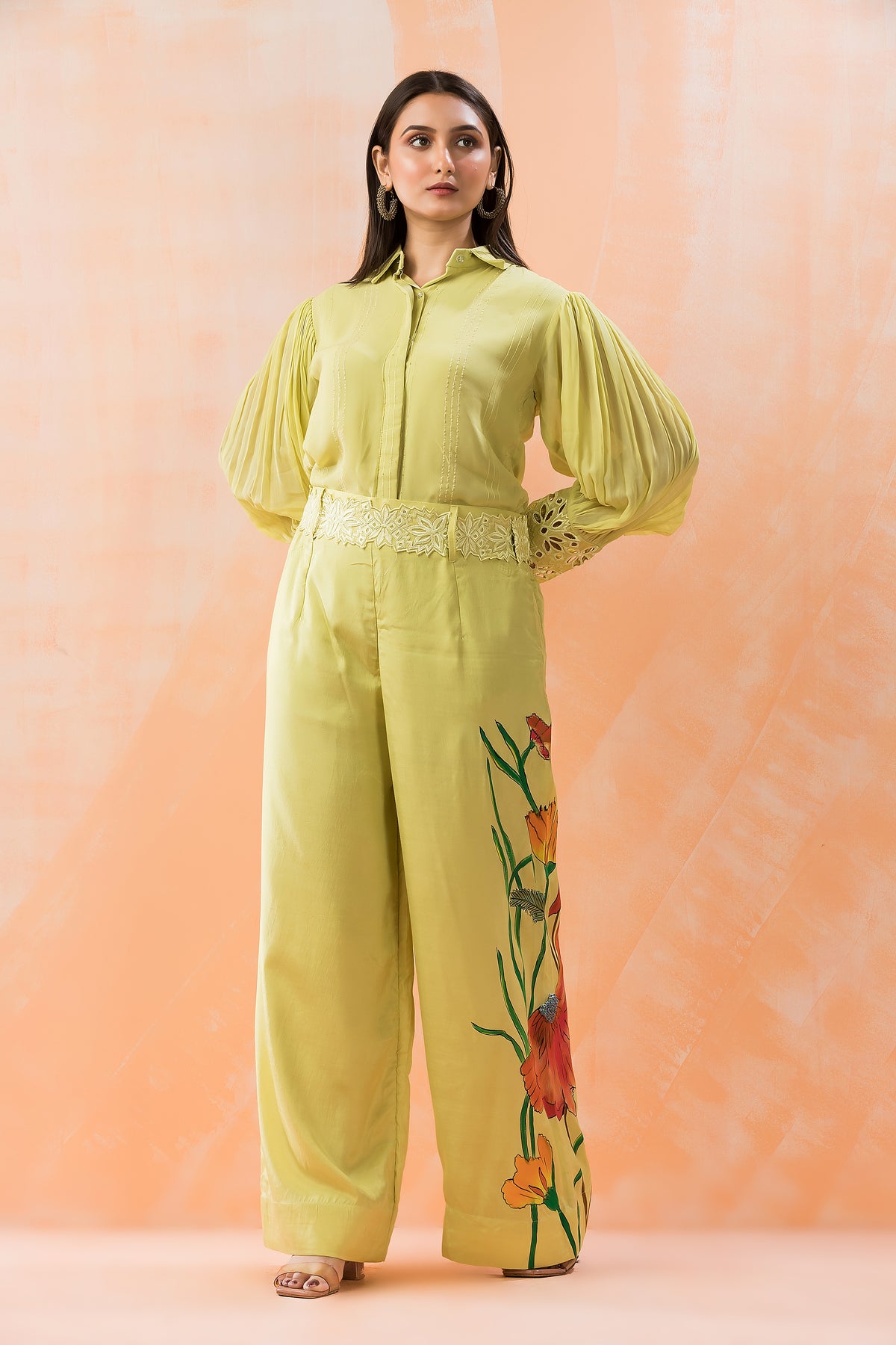 Designer Georgette Kurta-Palazo Set