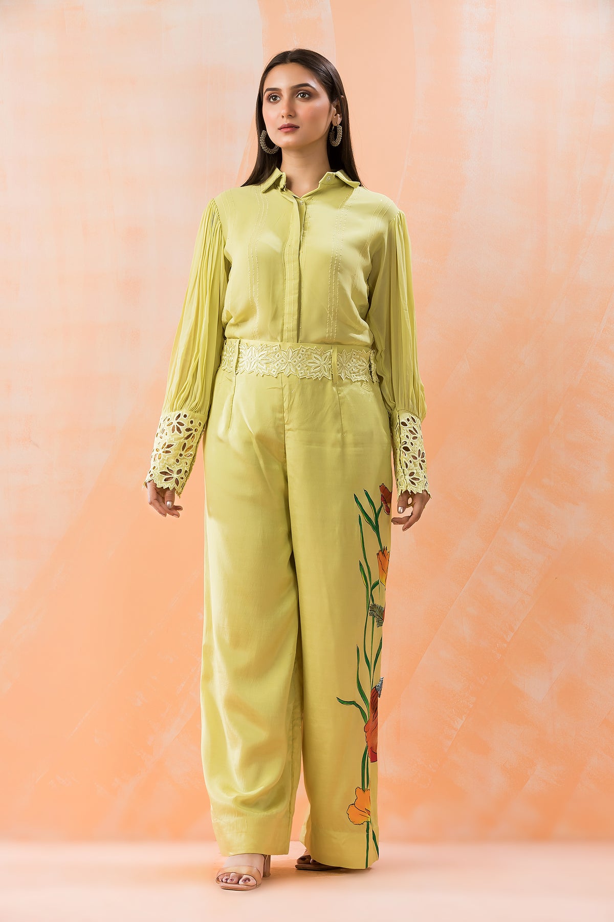 Designer Georgette Kurta-Palazo Set