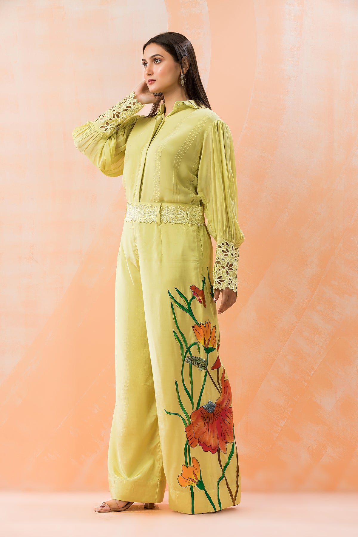 Designer Georgette Kurta-Palazo Set