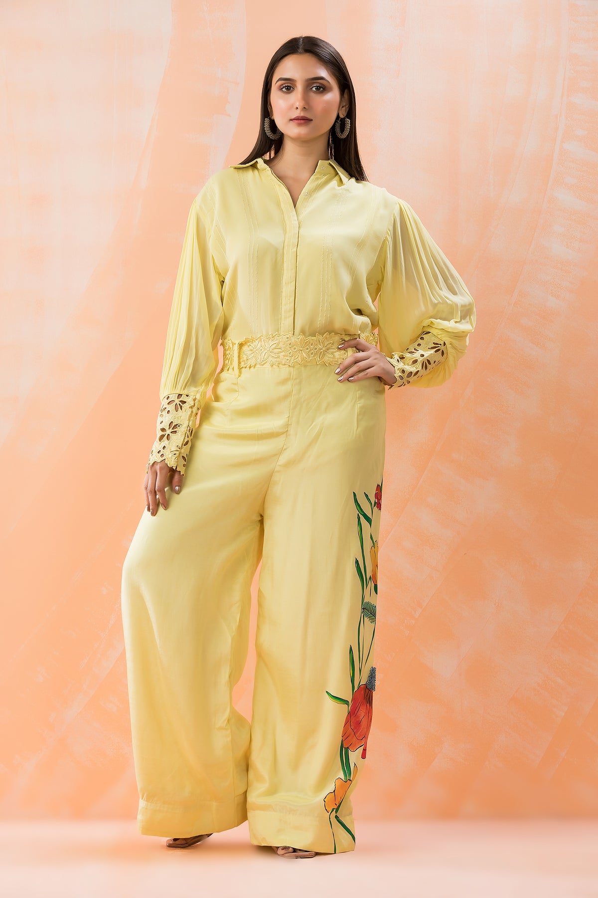 Designer Georgette Kurta-Palazo Set