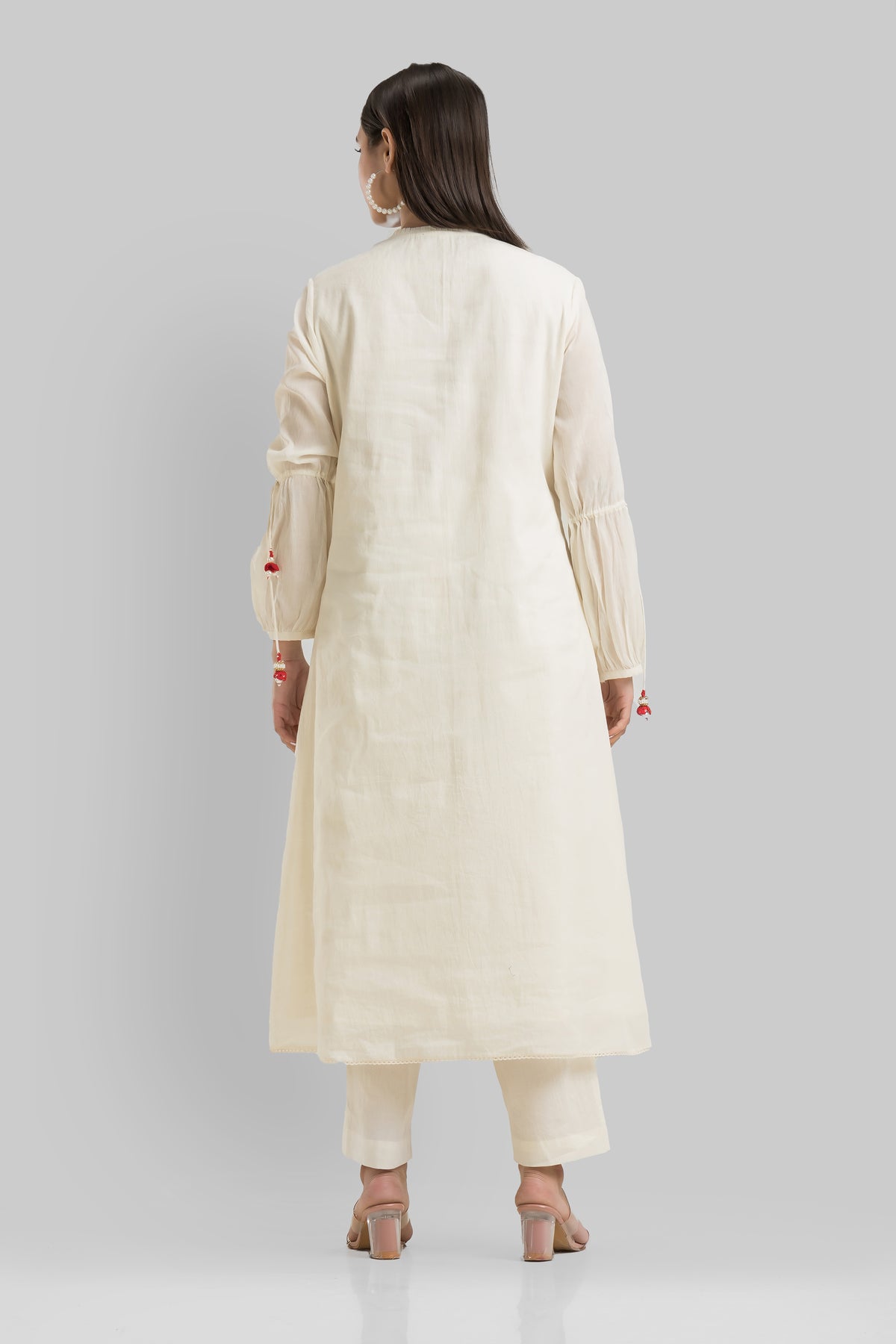 Designer Muslin Kurta-Pant Set