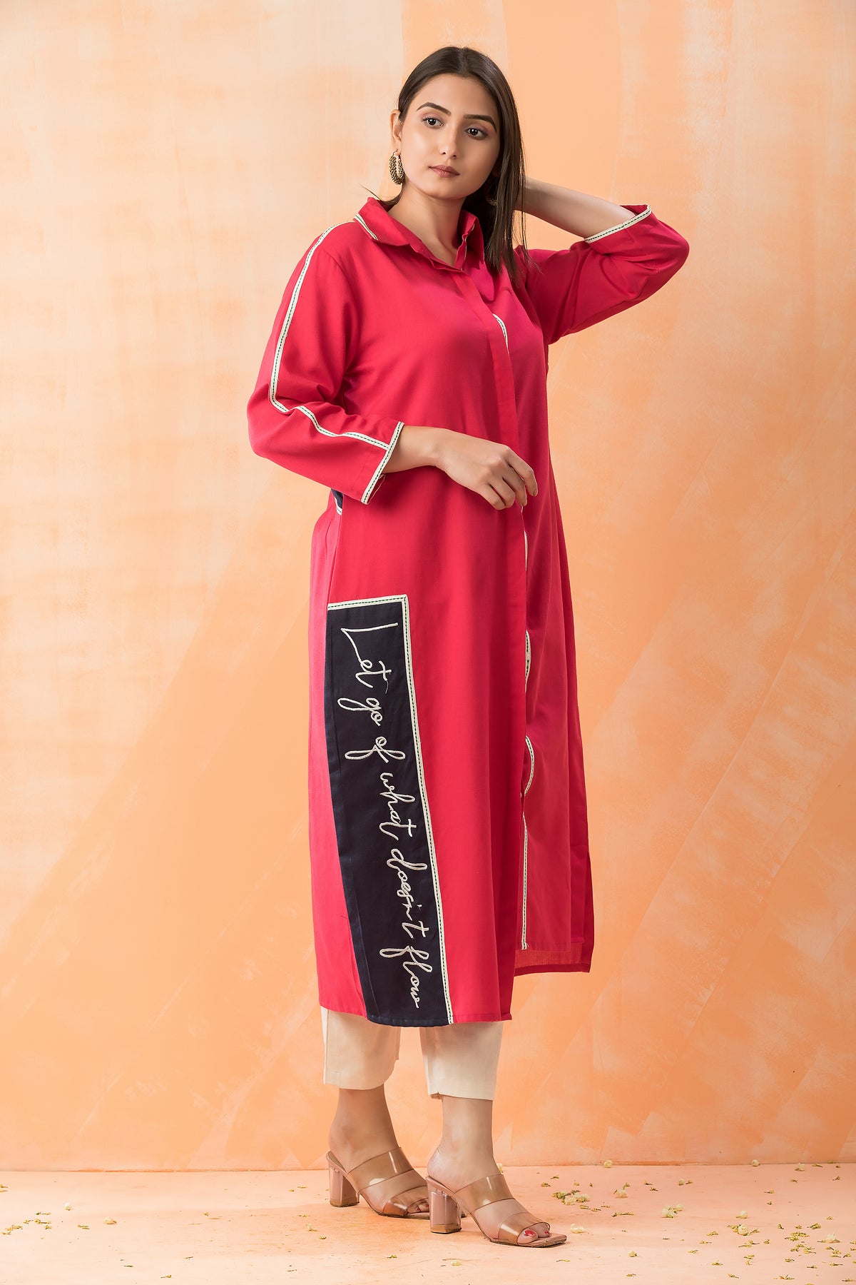 Cotton Kurta-Pant Set