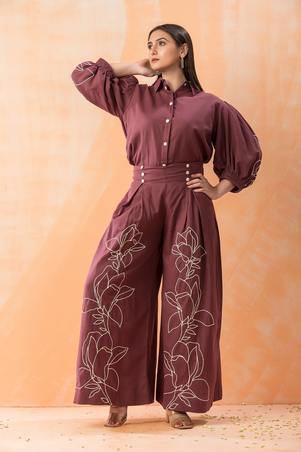 Designer Cotton Co-ord Set