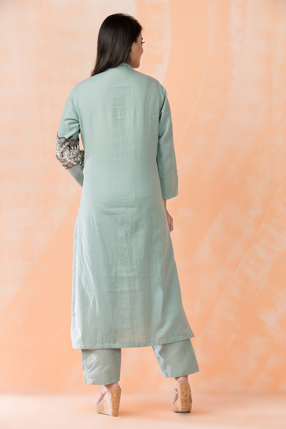 Cotton Kurta Pant Set