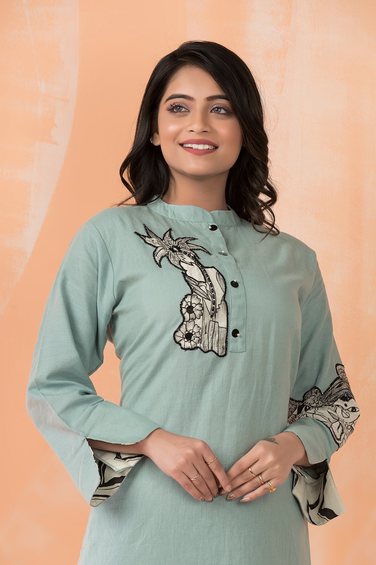 Cotton Kurta Pant Set