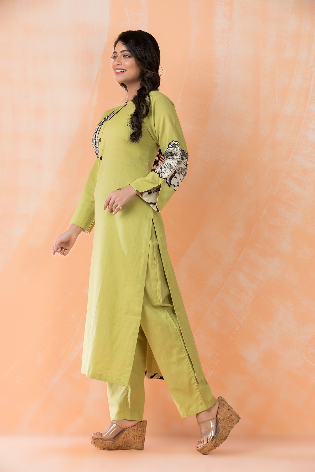 Cotton Kurta Pant Set