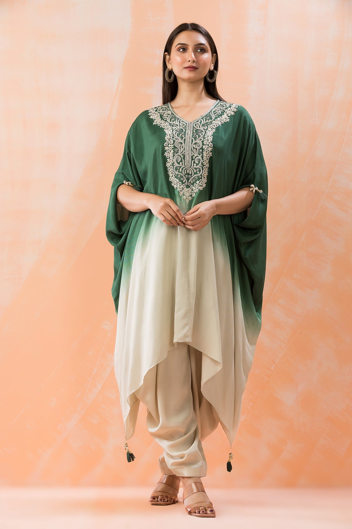 Designer Dress with Dhoti Pant