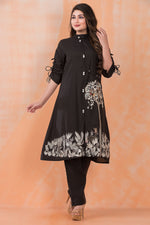 Designer Silk Kurta Pant Set