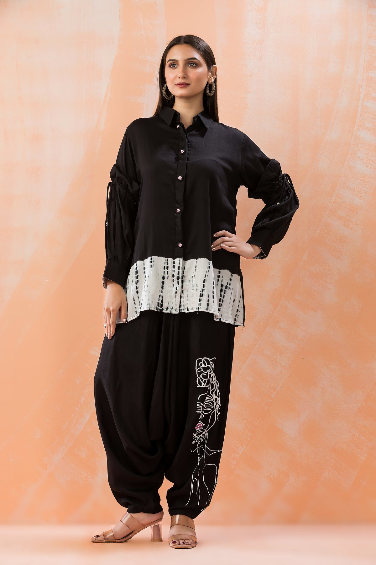 Cotton Harem Pant and Shirt set