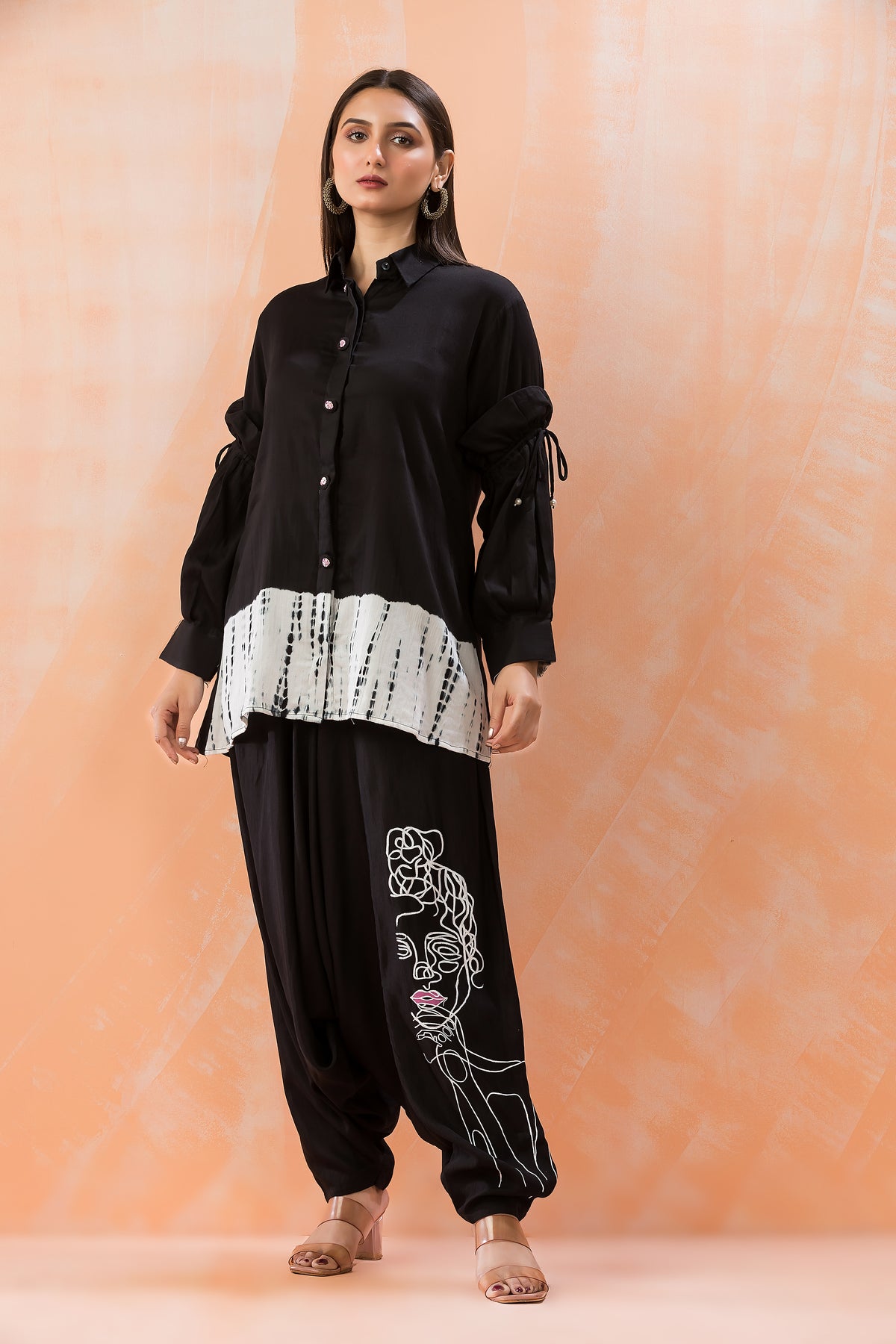 Cotton Harem Pant and Shirt set