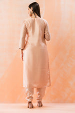 Sacred SDuta Silk Kurta Pant Dupatta Set