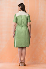 Designer Knee Length Cotton Dress