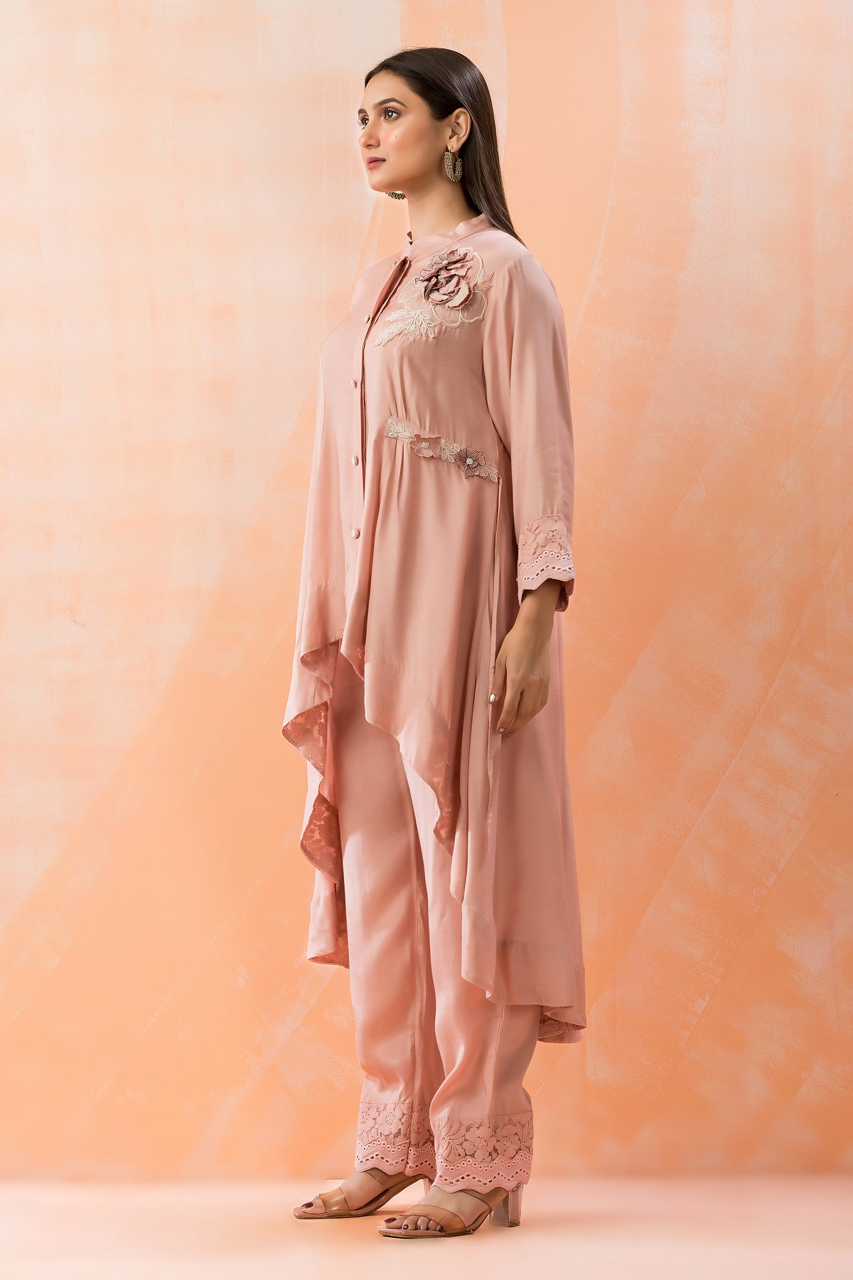 Designer Muslin Co-ord Set