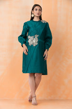 Knee Length Designer Cotton Dress