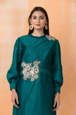 Knee Length Designer Cotton Dress