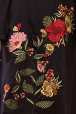 Embroidered Cotton Kurti-Pant Set