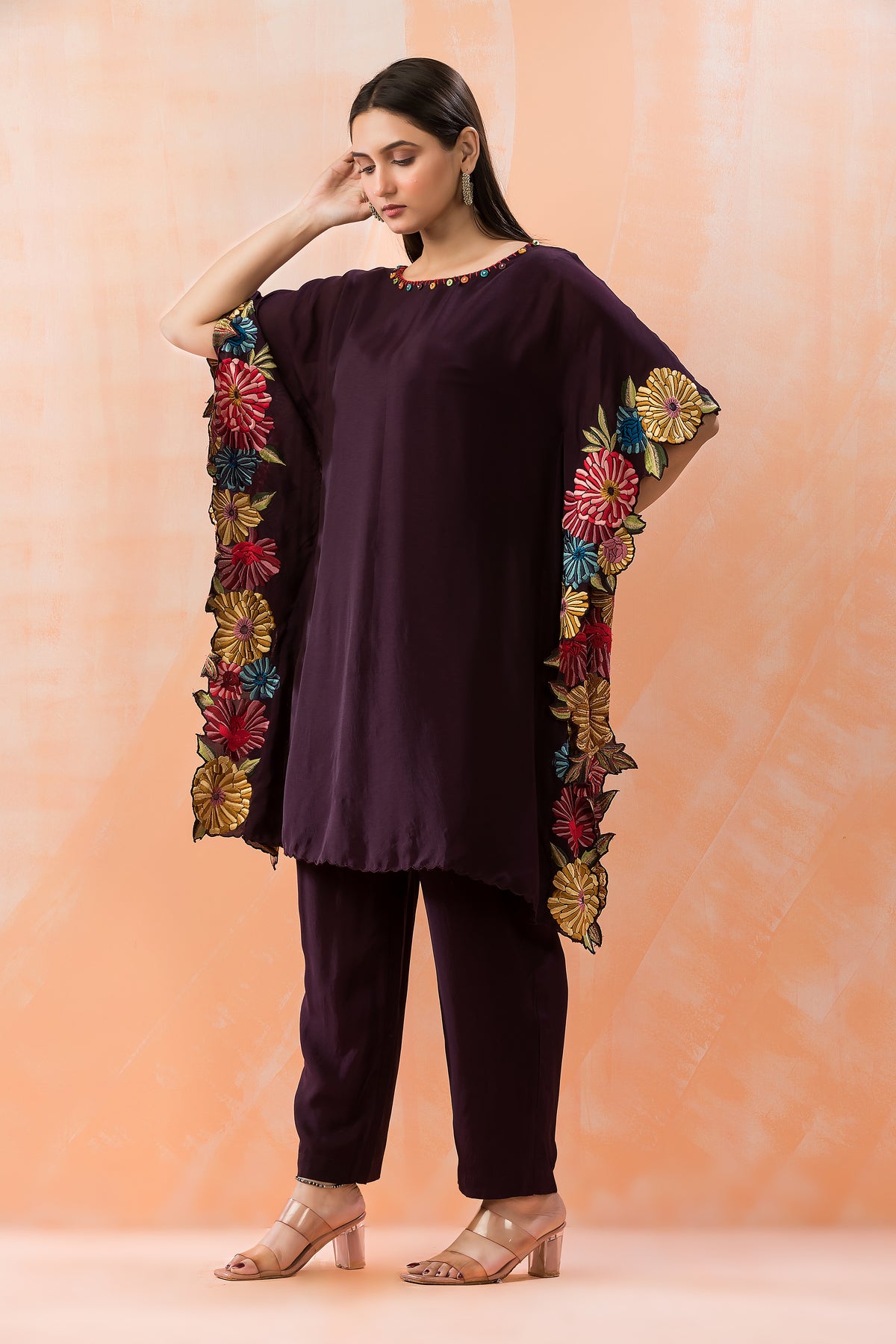 Sacred Suta Kaftan Style Co-ord Set