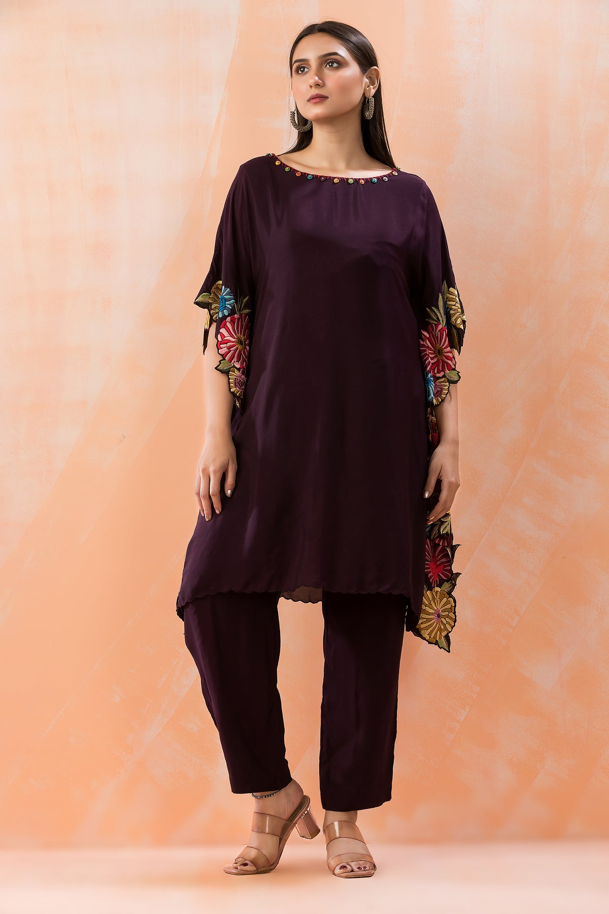 Sacred Suta Kaftan Style Co-ord Set