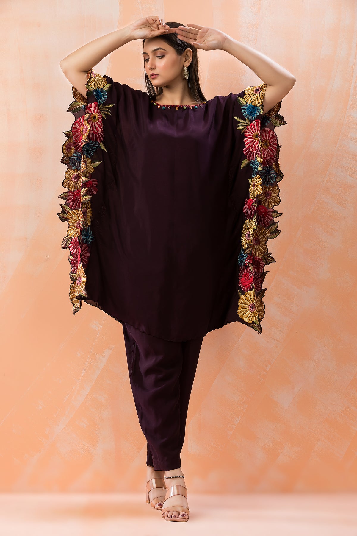 Sacred Suta Kaftan Style Co-ord Set