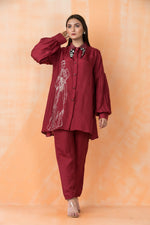 Sacred Suta Hand Painted Silk Co-ord Set