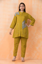 Hand Appliqued Cotton Co-ord Set