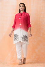 Hand Painted Muslin Co-ord Set