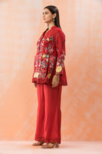 Heavy Embroidered Cotton Co-ord Set