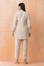 Embroidered Silk Co-ord Set