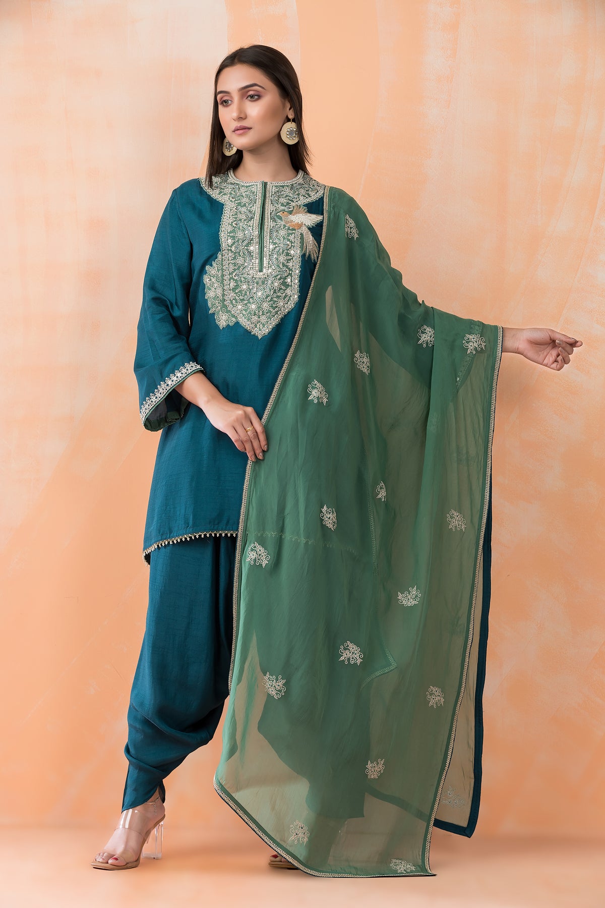 Kurti-Pant-Dupatta Set