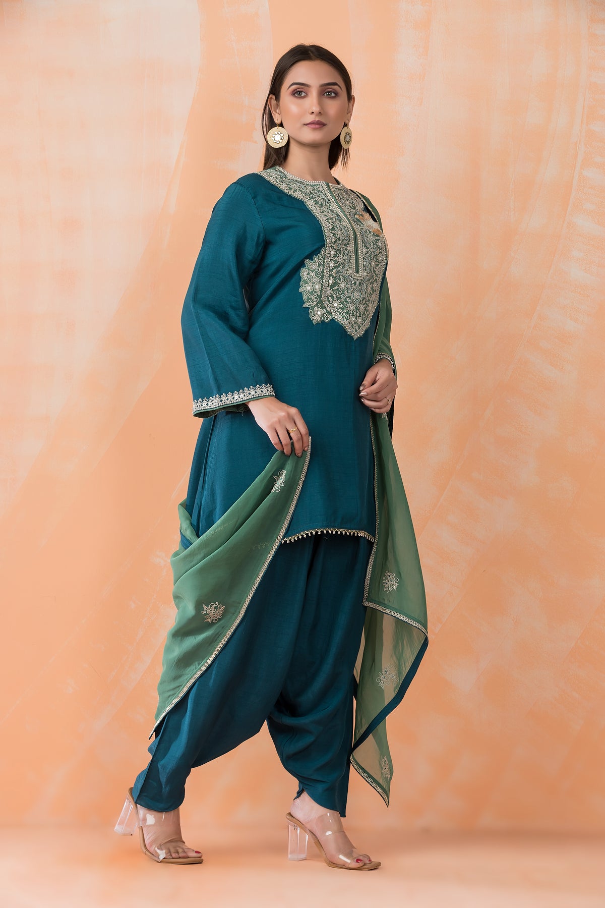 Kurti-Pant-Dupatta Set