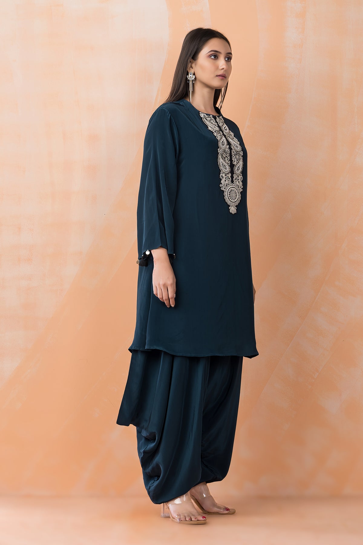 Kurti and Dhoti Pant Set