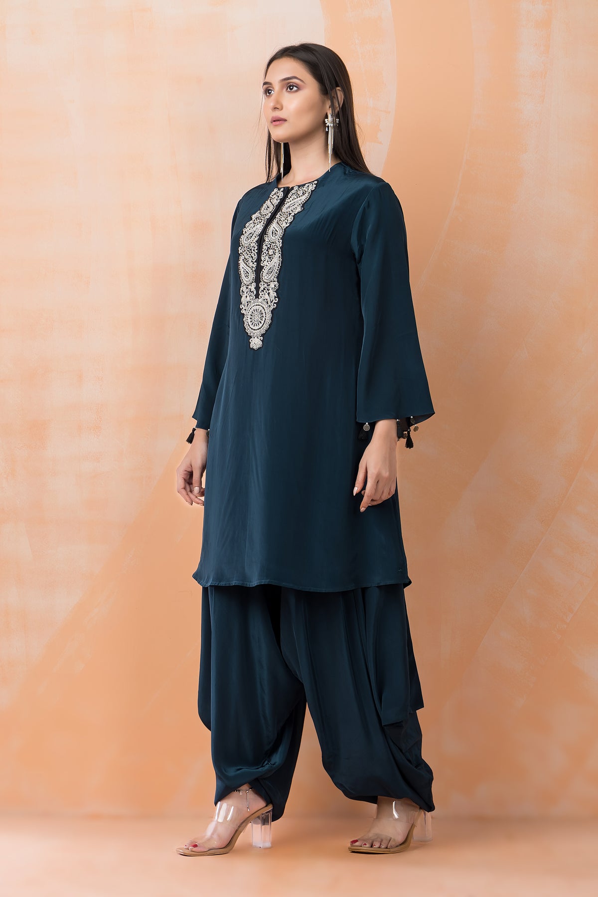 Kurti and Dhoti Pant Set