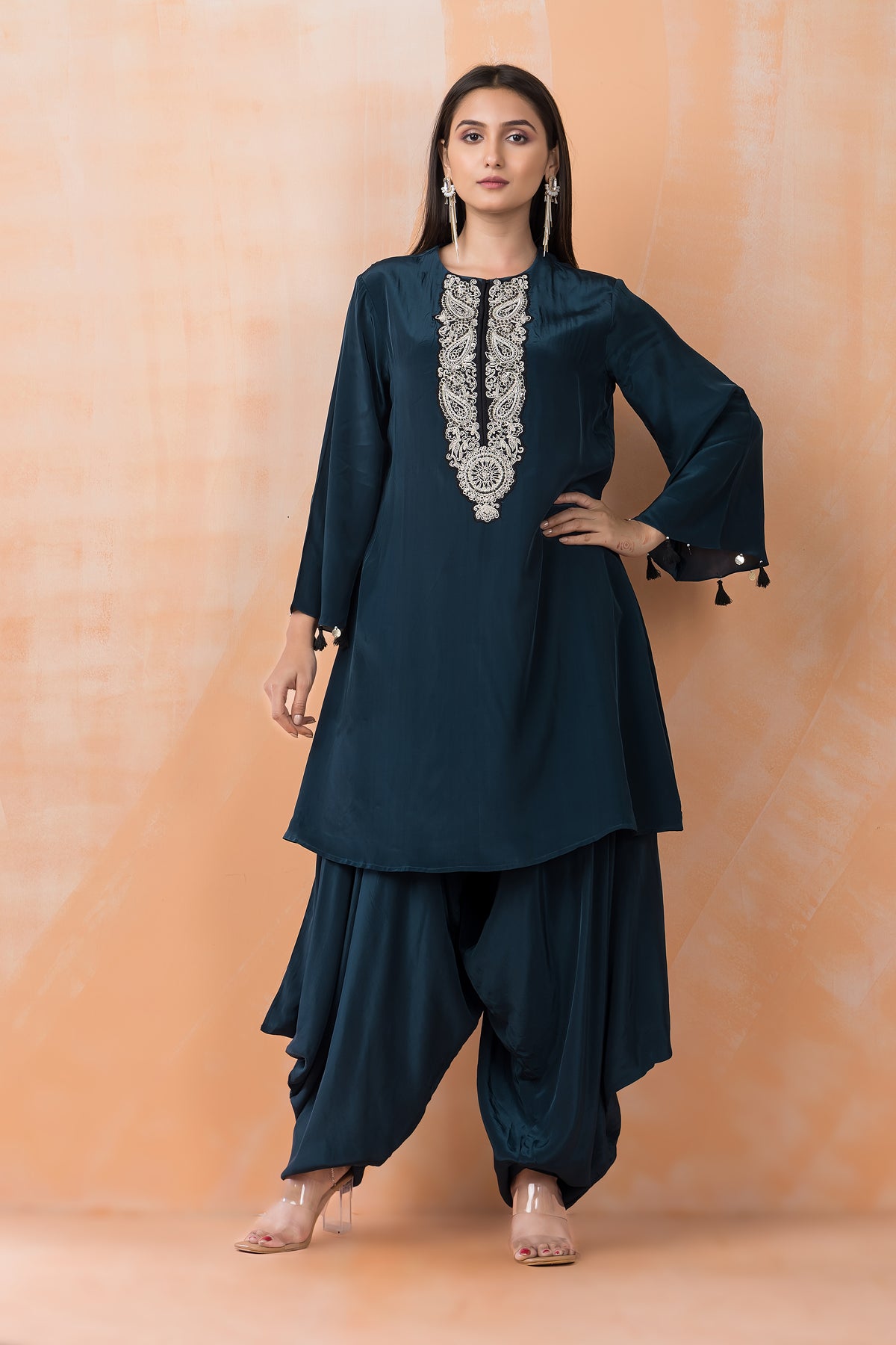 Kurti and Dhoti Pant Set