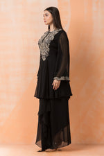 Designer top with Dhoti Drapes