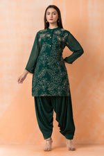 Georgette Kurta Patiala Set