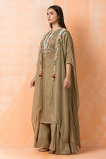 Three piece Designer Dress with Jacket