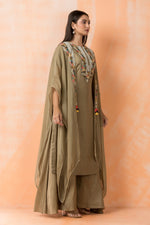 Three piece Designer Dress with Jacket