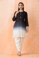 Silk Dyed Kurta Pant set