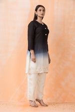 Silk Dyed Kurta Pant set