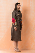 Knee Length Designer Cotton Dress