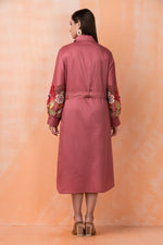 Knee Length Designer Cotton Dress