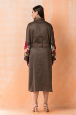 Knee Length Designer Cotton Dress