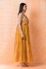 Designer Layered Cotton Gown
