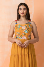 Designer Layered Cotton Gown