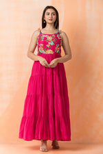 Designer Layered Cotton Gown